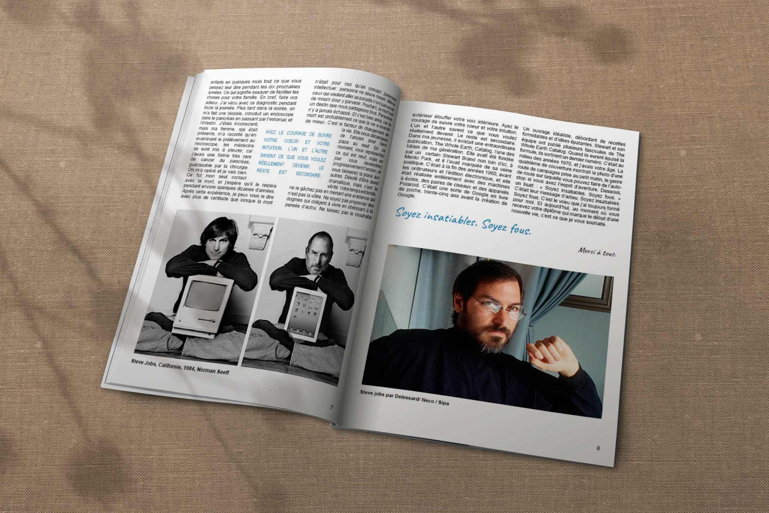 Revue article Steve Jobs